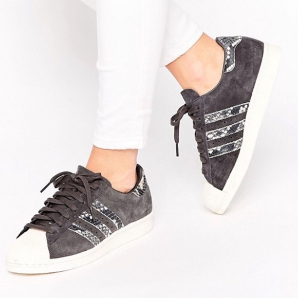 Shoes - Snakeskin Adidas Superstars
